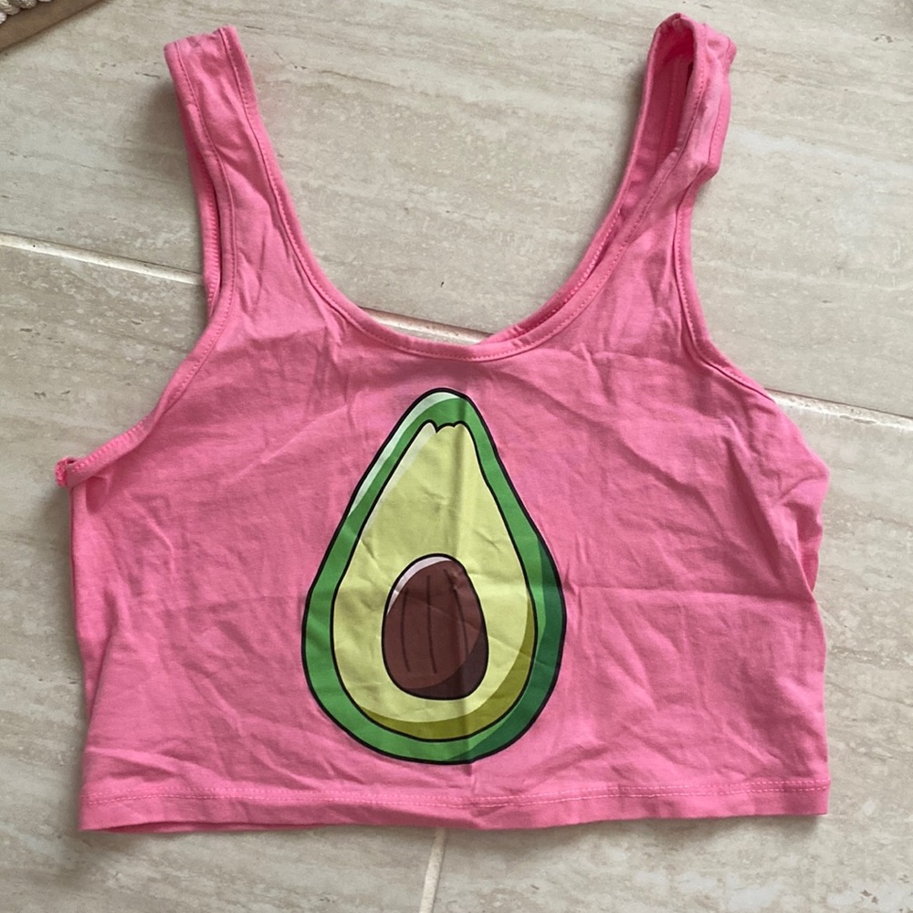Avocado crop top